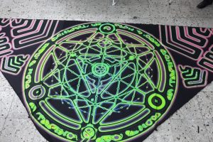 UV-Reactive Ceiling Decoration - Metatron